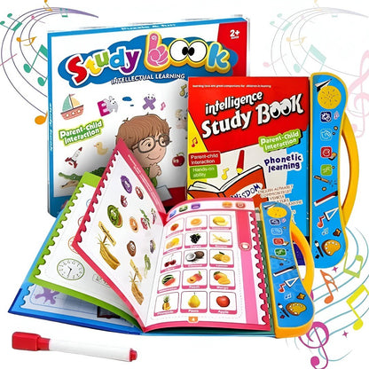 Intelligence Learning Book for Kids - Educational Sound Book with Music