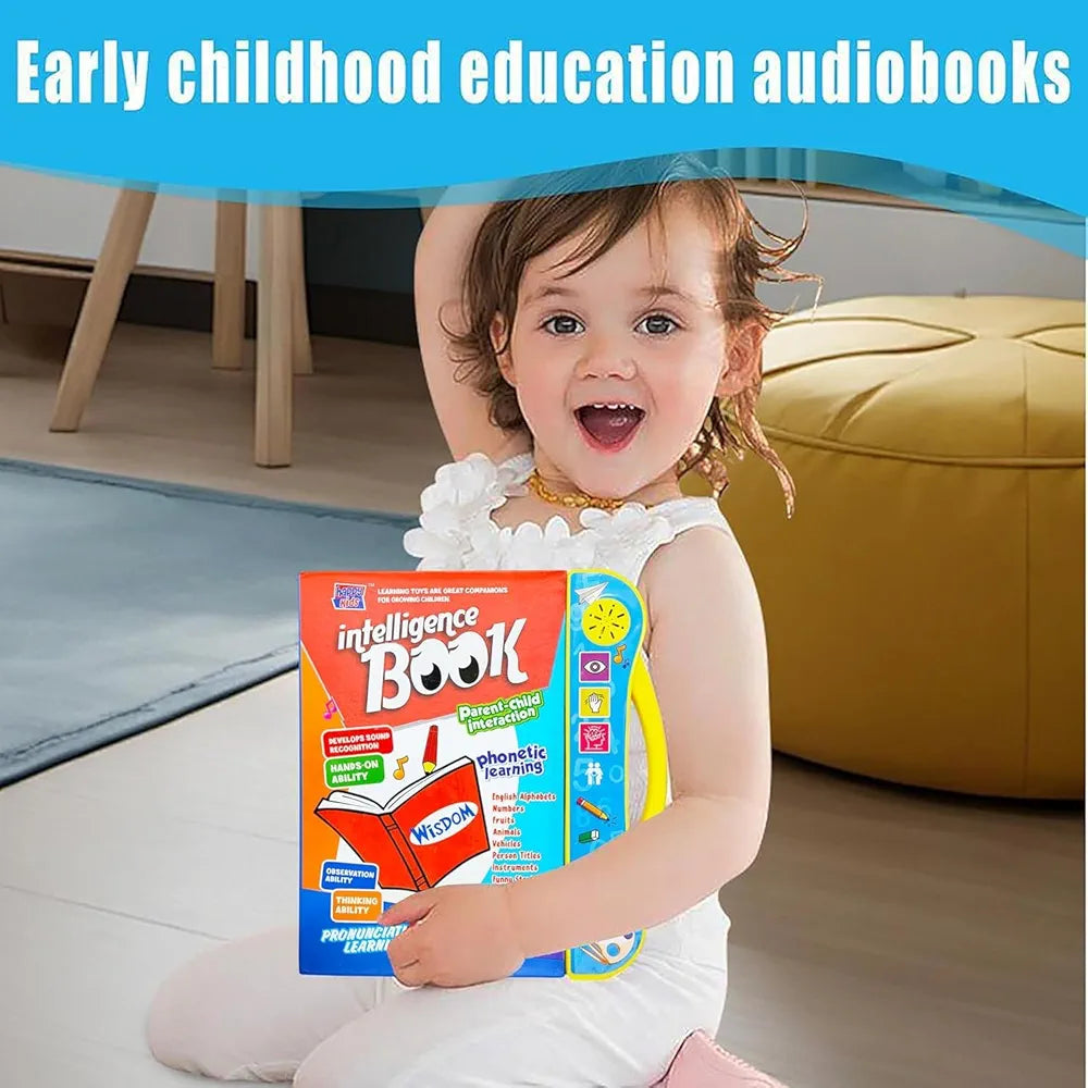 Intelligence Learning Book for Kids - Educational Sound Book with Music
